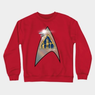 Starfleet Leadership Academy Delta Shield Crewneck Sweatshirt